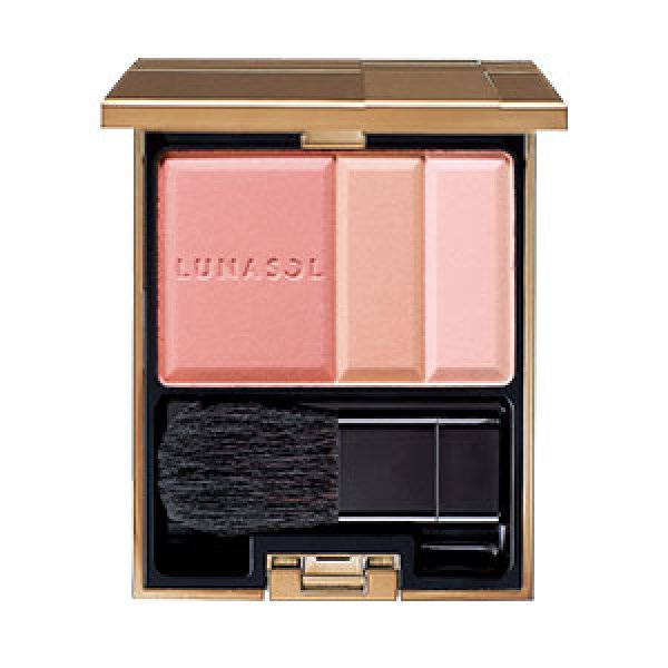 画像1: LUNASOL ルナソル カラーリング チークス N #05 Soft Rose レフィル 10g (1)