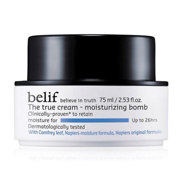 画像1: belif ビリーフ ザ トゥルー クリーム モイスチュアライジング ボム 75ml (1)