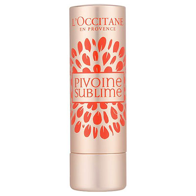 画像1: L'OCCITANE ロクシタン イノセント ピオニー リップ バーム #red orange SPF25 4g