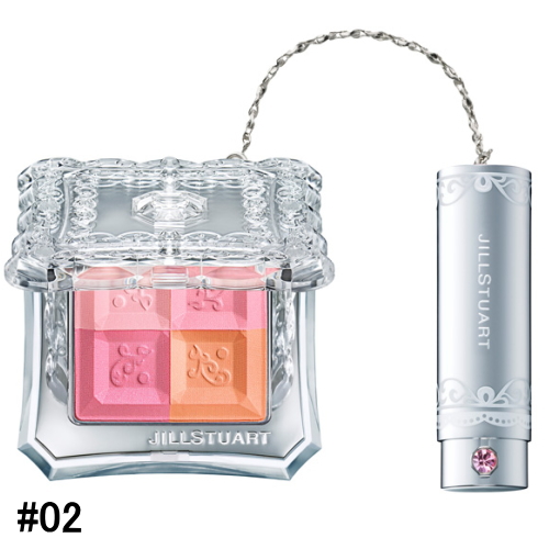 画像1: JILL STUART ジル スチュアート ミックス ブラッシュ コンパクト N #02 fresh apricot 8g