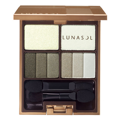 画像1: LUNASOL ルナソル フェザリー スモーキー アイズ #02 Smoky Monotone 7.1g